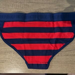 Victoria's Secret Red and Navy Panties. NWT. Clean & smoke-free home.